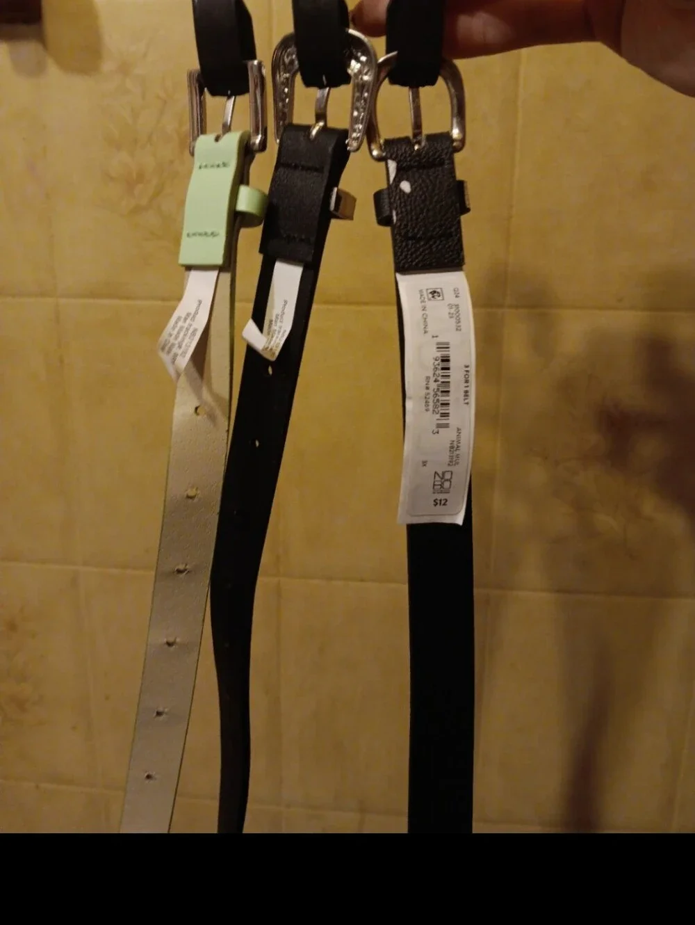 3XL women's belts 3 pack